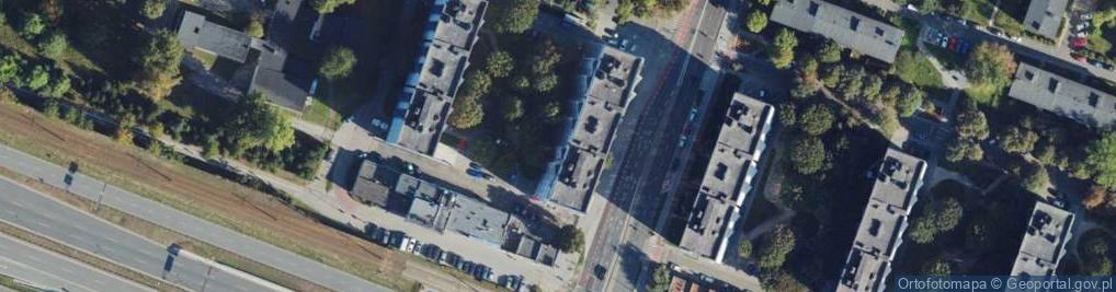Zdjęcie satelitarne Przedsiębiorstwo Geologiczno Geodezyjne Geoprojekt Śląsk