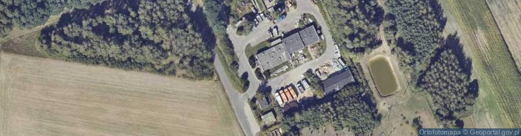 Zdjęcie satelitarne Przedsiębiorstwo Gospodarki Komunalnej i Mieszkaniowej w Rychwal