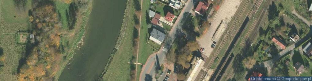 Zdjęcie satelitarne Przedsiebiorstwo Gospodarki Komunalnej w Muszynie