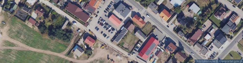 Zdjęcie satelitarne Przedsiębiorstwo Handlowe Agat