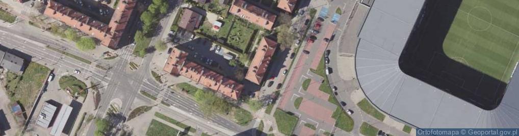 Zdjęcie satelitarne Przedsiębiorstwo Handlowe Alex