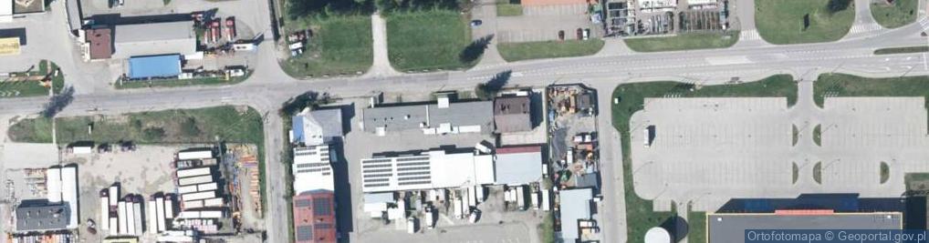 Zdjęcie satelitarne Przedsiębiorstwo Handlowe Bartex
