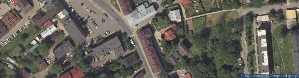 Zdjęcie satelitarne Przedsiębiorstwo Handlowe Dekan Agata Jastrząb Piotr Jastrząb