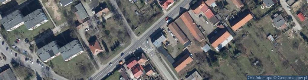 Zdjęcie satelitarne Przedsiębiorstwo Handlowe Dik