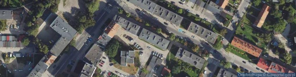 Zdjęcie satelitarne Przedsiębiorstwo Handlowe Gerta