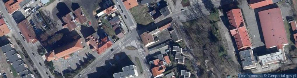 Zdjęcie satelitarne Przedsiębiorstwo Handlowe Hanka