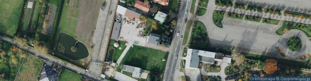 Zdjęcie satelitarne Przedsiębiorstwo Handlowe M+B