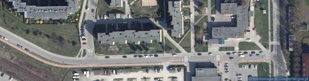 Zdjęcie satelitarne Przedsiębiorstwo Handlowe Materna