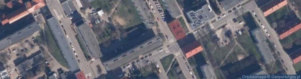 Zdjęcie satelitarne Przedsiębiorstwo Handlowe Myślibórz