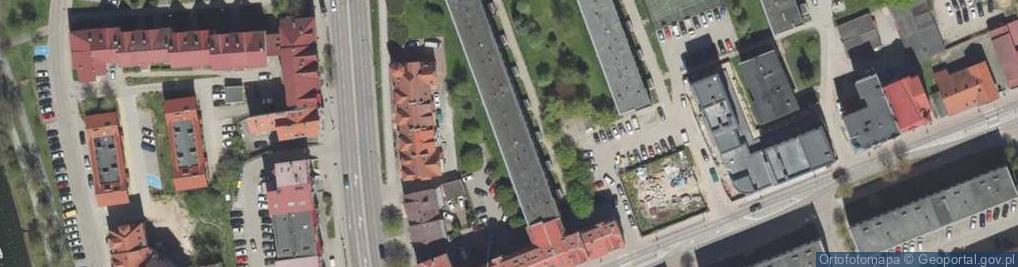 Zdjęcie satelitarne Przedsiębiorstwo Handlowe Noka