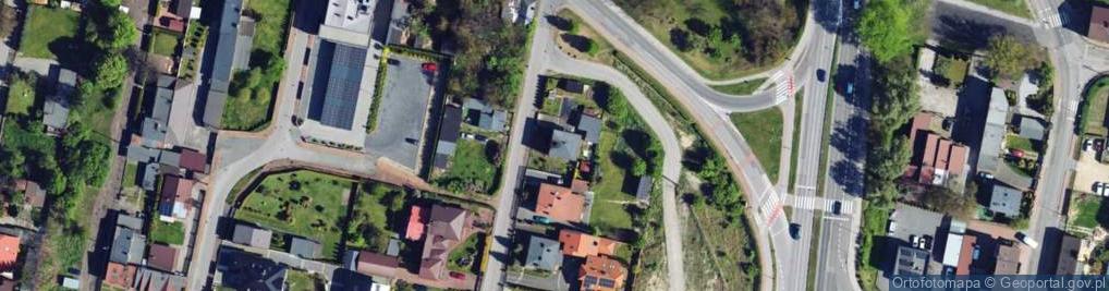 Zdjęcie satelitarne Przedsiębiorstwo Handlowe P M P