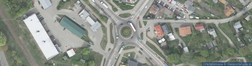 Zdjęcie satelitarne Przedsiębiorstwo Handlowe Ważka