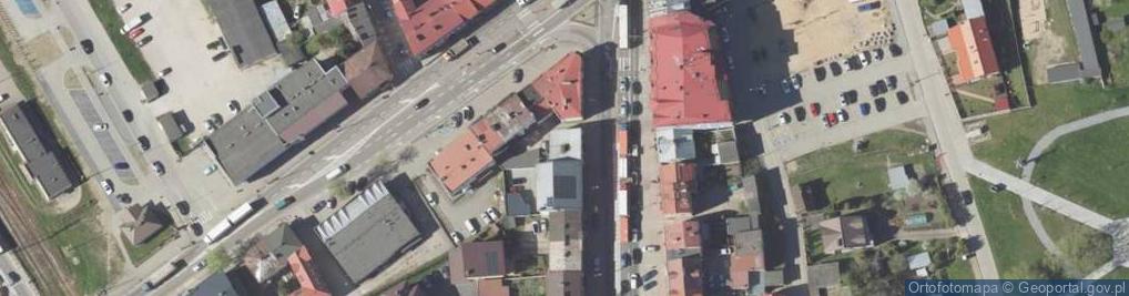 Zdjęcie satelitarne Przedsiębiorstwo Handlowe Wir Handel Odzieżą Używaną
