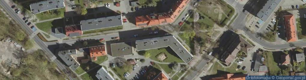 Zdjęcie satelitarne Przedsiębiorstwo Handlowe Wschód Zachód