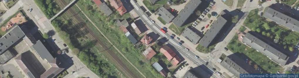 Zdjęcie satelitarne Przedsiębiorstwo Handlowe