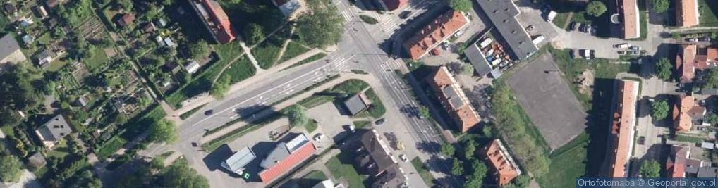 Zdjęcie satelitarne Przedsiębiorstwo Handlowe