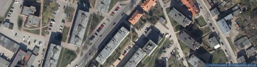 Zdjęcie satelitarne Przedsiębiorstwo Handlowe