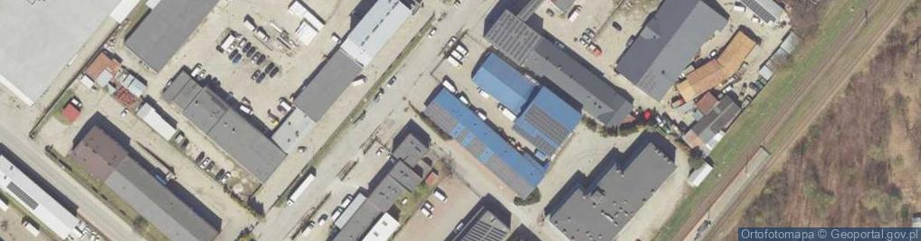Zdjęcie satelitarne Przedsiębiorstwo Handlowo Produkcyjno Usługowe Mir Tex