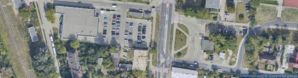 Zdjęcie satelitarne Przedsiębiorstwo Handlowo Usługowe Abraham Żaklin Graffon Wioletta