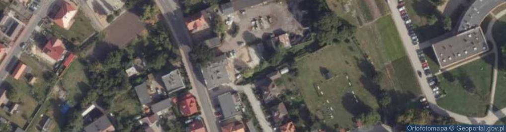 Zdjęcie satelitarne Przedsiębiorstwo Handlowo Usługowe Adamex Kańska - Andrzejewska Magdalena