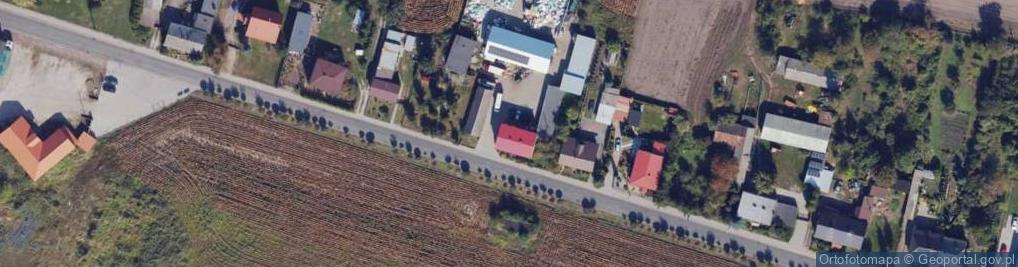 Zdjęcie satelitarne Przedsiębiorstwo Handlowo-Usługowe Ag-Plast Agnieszka Ogrodowska ul.Fabryczna 9 88-210 Dobre