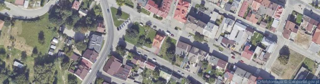 Zdjęcie satelitarne Przedsiębiorstwo Handlowo-Usługowe Agnieszka Baran