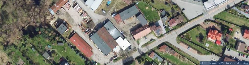 Zdjęcie satelitarne Przedsiębiorstwo Handlowo Usługowe Agrobud w Gębuś ST Galle