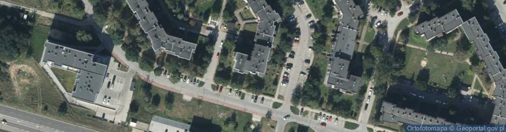 Zdjęcie satelitarne Przedsiębiorstwo Handlowo - Usługowe Amar Marcin Olesiński