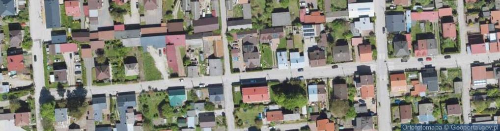 Zdjęcie satelitarne Przedsiębiorstwo Handlowo Usługowe Amix Zbigniew