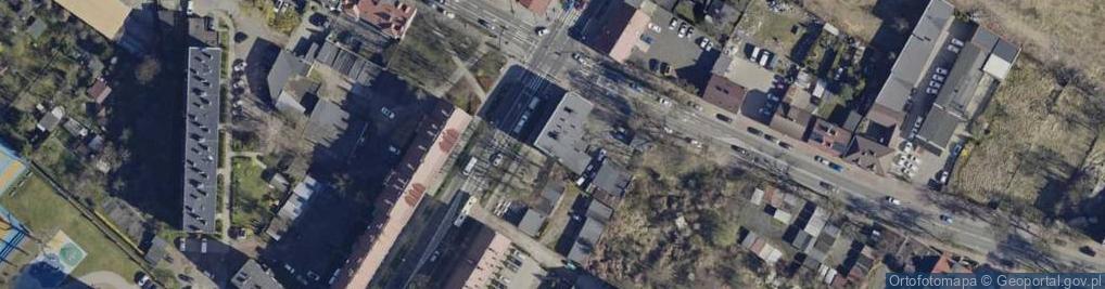 Zdjęcie satelitarne Przedsiębiorstwo Handlowo Usługowe Angela
