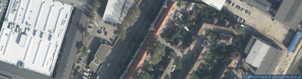 Zdjęcie satelitarne Przedsiębiorstwo Handlowo Usługowe Angre