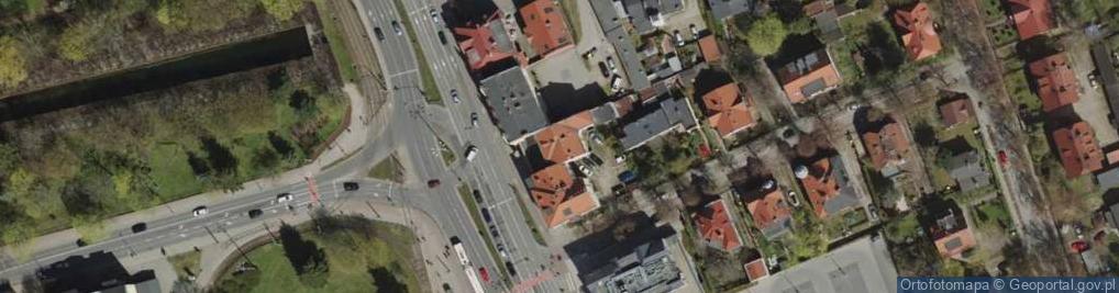 Zdjęcie satelitarne Przedsiębiorstwo Handlowo Usługowe Atlas