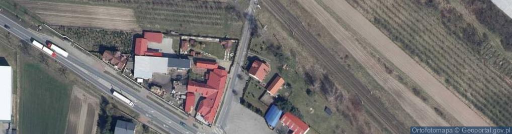 Zdjęcie satelitarne Przedsiębiorstwo Handlowo - Usługowe Auto - Mal Pawlak Maciej