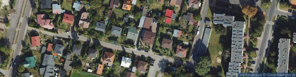 Zdjęcie satelitarne Przedsiębiorstwo Handlowo Usługowe Auto Perfekt G P Sawiccy