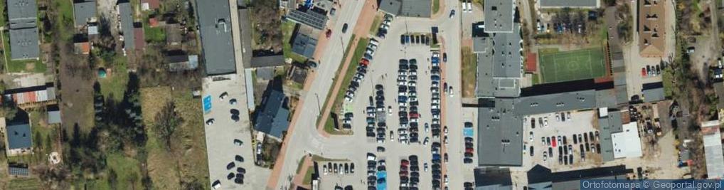 Zdjęcie satelitarne Przedsiębiorstwo Handlowo Usługowe Automax Niewiadomski Józef Niewiadomska Marzena