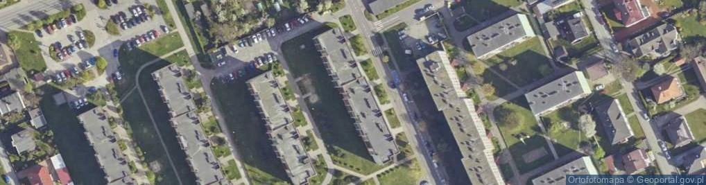 Zdjęcie satelitarne Przedsiębiorstwo Handlowo-Usługowe Aztex Roman Górka