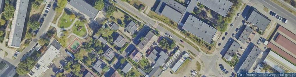 Zdjęcie satelitarne Przedsiębiorstwo Handlowo Usługowe Bamikol
