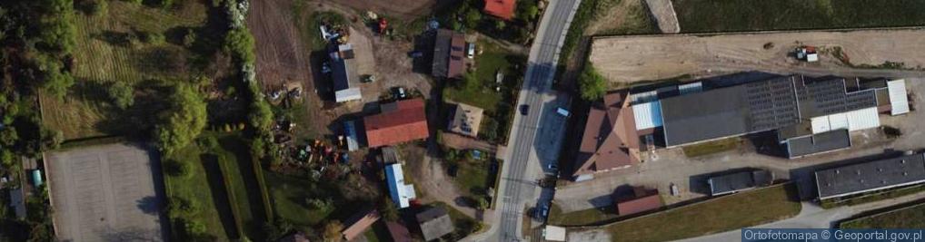 Zdjęcie satelitarne Przedsiębiorstwo Handlowo-Usługowe Biks Kazimierz Puławski