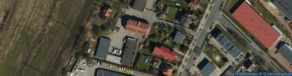 Zdjęcie satelitarne Przedsiębiorstwo Handlowo Usługowe Bomar Ewa Iwańska Boroszko Marek Boroszko