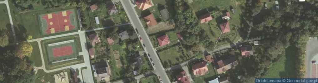 Zdjęcie satelitarne Przedsiębiorstwo Handlowo Usługowe Budmet Maria Siekaniec Andrzej Uryć