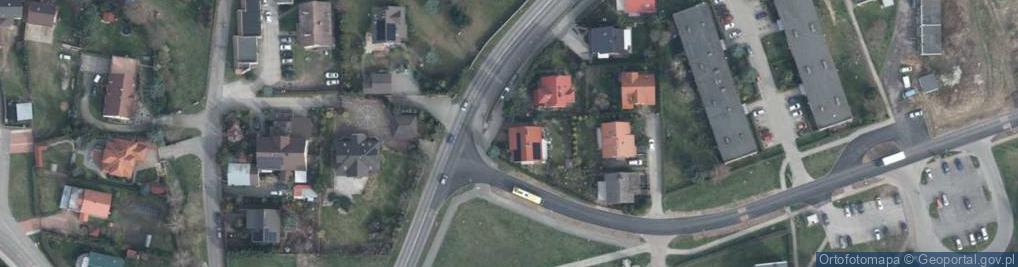 Zdjęcie satelitarne Przedsiębiorstwo Handlowo-Usługowe Budowlano Instalacyjne Gazco Duda Jan