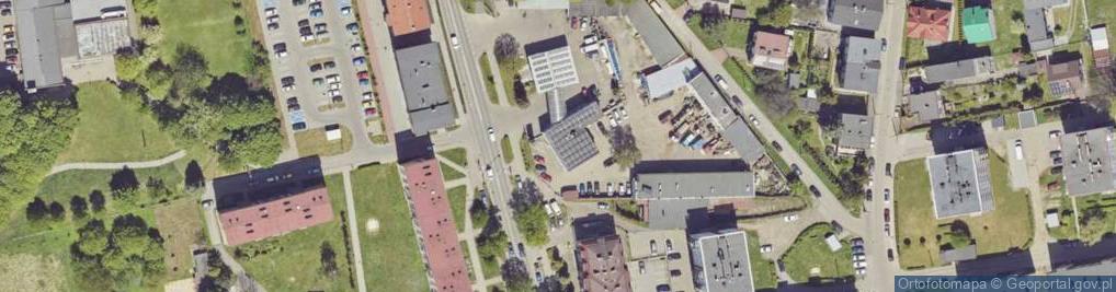 Zdjęcie satelitarne Przedsiębiorstwo Handlowo Usługowe Cagro Tank Cieśla Marian Cieśla Maria