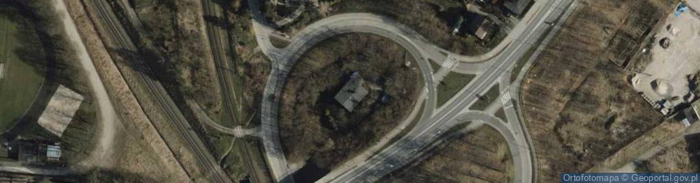 Zdjęcie satelitarne Przedsiębiorstwo Handlowo Usługowe Car Land
