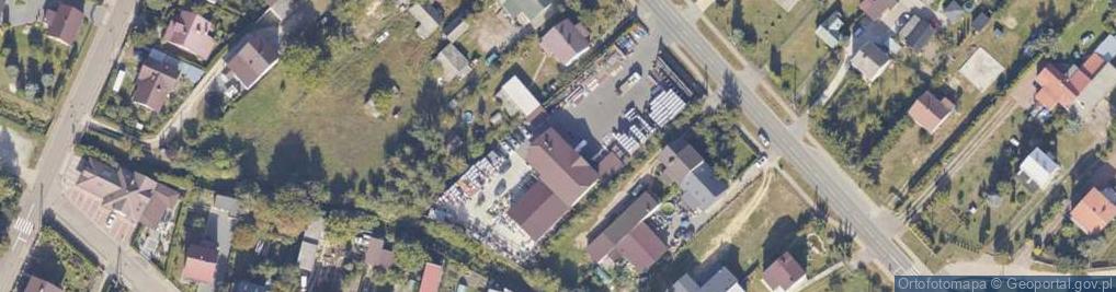 Zdjęcie satelitarne Przedsiębiorstwo Handlowo-Usługowe Dach-Plus - Rafał Bednarczyk