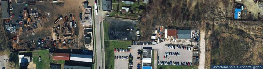 Zdjęcie satelitarne Przedsiębiorstwo Handlowo-Usługowe Damwit Bogdan Witkowski