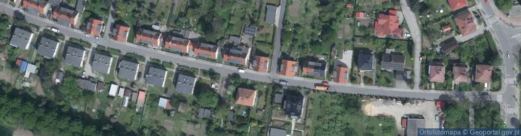 Zdjęcie satelitarne Przedsiębiorstwo Handlowo Usługowe Dana