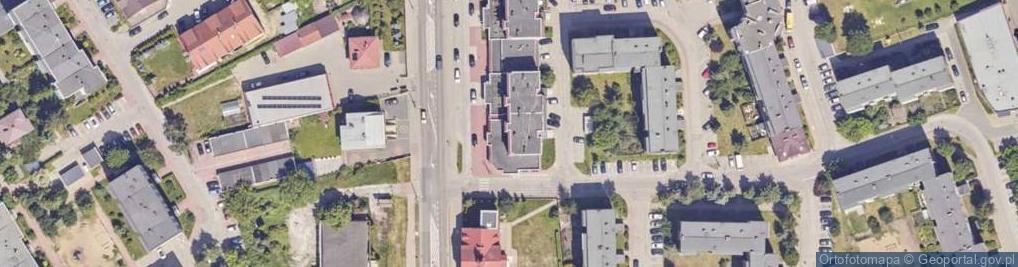 Zdjęcie satelitarne Przedsiębiorstwo Handlowo Usługowe Danuta Danuta Grabowska