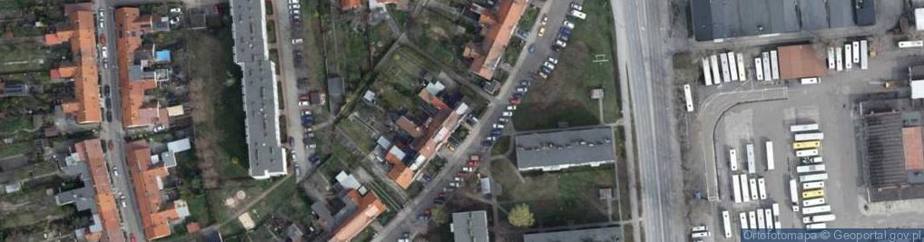 Zdjęcie satelitarne Przedsiębiorstwo Handlowo Usługowe Dione