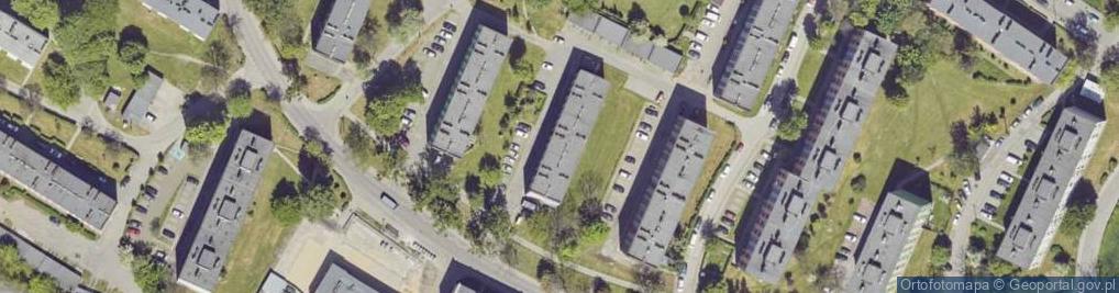 Zdjęcie satelitarne Przedsiębiorstwo Handlowo-Usługowe Dom-Serwis Bogdan Chrzan