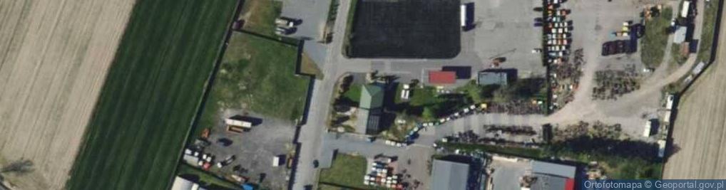 Zdjęcie satelitarne Przedsiębiorstwo Handlowo Usługowe Droś Sawicki Droś S Sawicki R